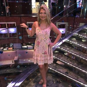 Old navy pink dress!